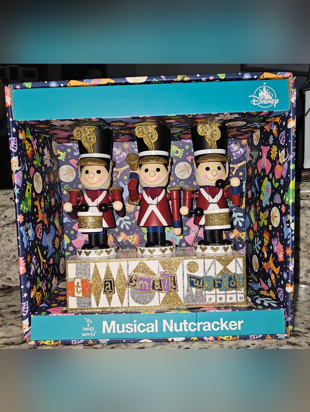 🎄Disney Musical Nutcracker It's A Small World NEW IN BOX